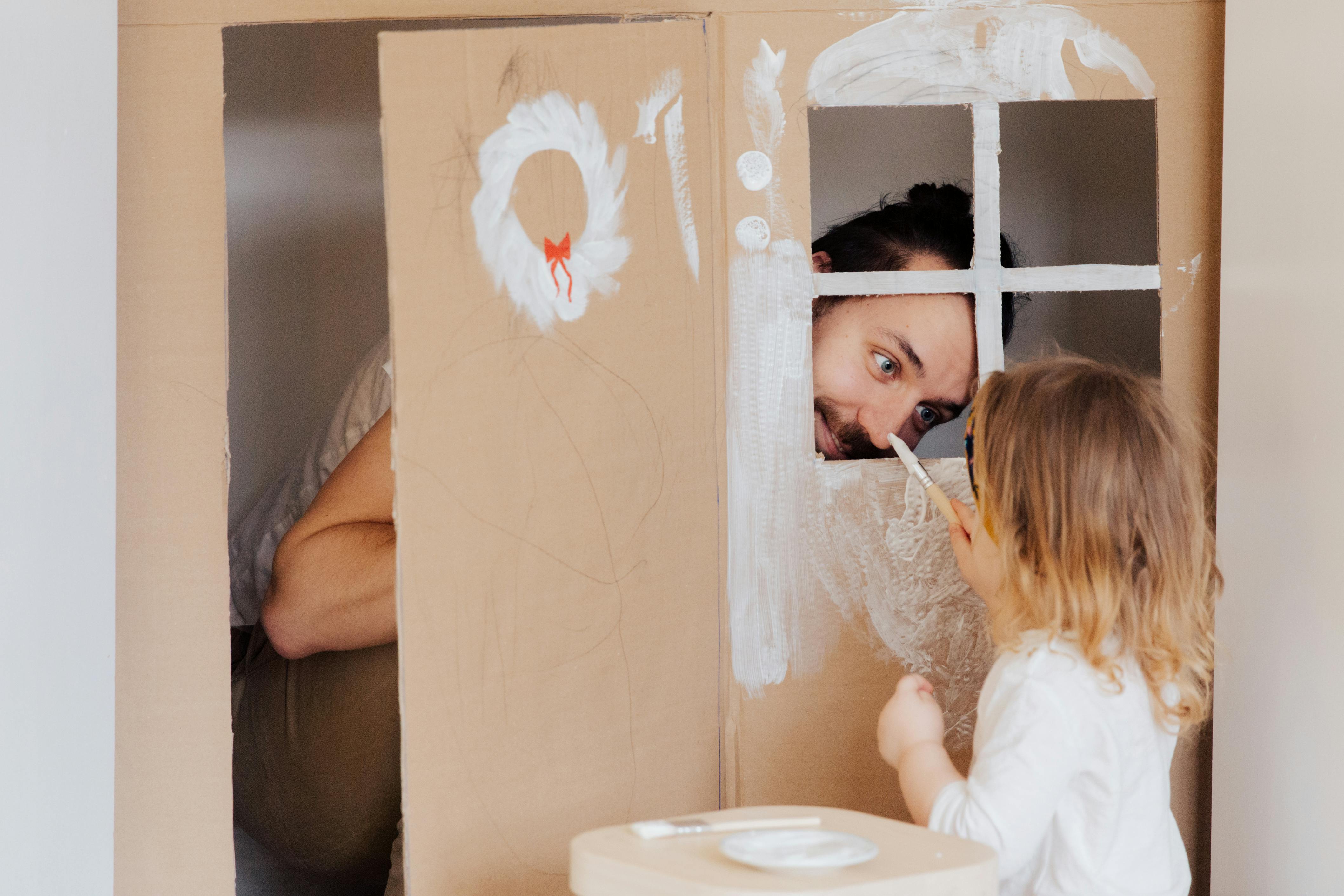 Imagen de padre con hijo